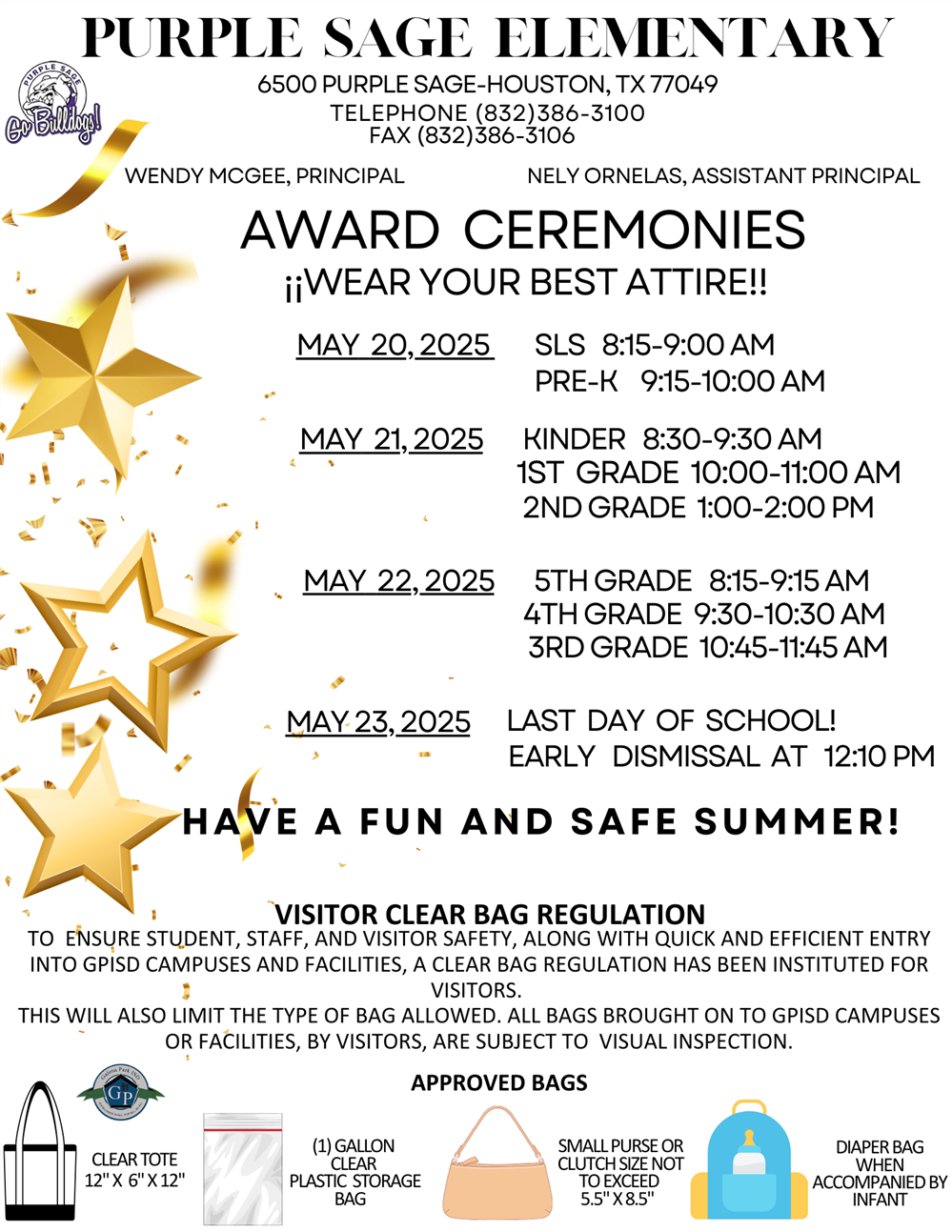  Award Ceremonies